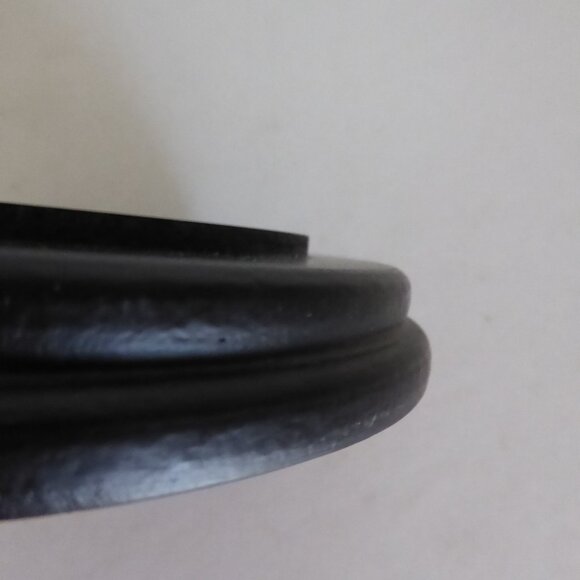 NEW 13” DECORATIVE GLASS CLOCHE DISPLAY DOME COVER BLACK WOOD BASE - Picture 6 of 6